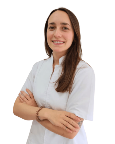 Higienista del equipo de dentistas en Zafra de la Clínica Dental de la dra. Guadalupe Martínez Robustillo.